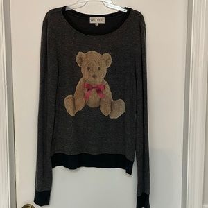 WILDFOX teddy bear sweatshirt